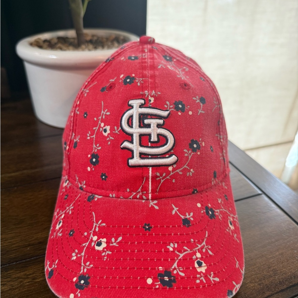 New Era Kids St. Louis Cardinals Red Floral Cap